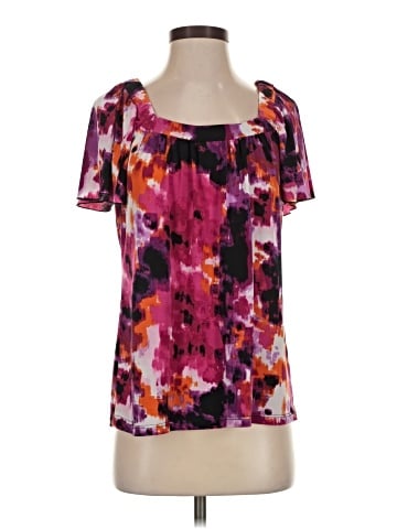 AB Studio Short Sleeve Blouse (view 1)