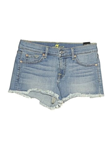 7 For All Mankind Denim Shorts (view 1)