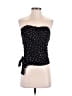 Express 100% Polyester Black Sleeveless Top Size 4 - photo 1