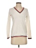 Tommy Hilfiger 100% Cotton Ivory Pullover Sweater Size S - photo 1