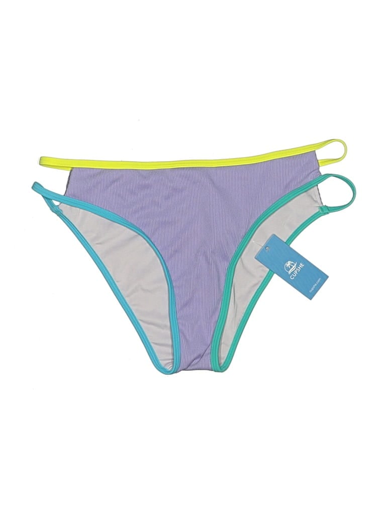 Pre-owned Cupshe Swimsuit Bottoms In Purple