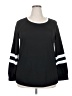 Automet Black 3/4 Sleeve T-Shirt Size 2X - photo 1