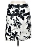 Etcetera Print Gray Casual Skirt Size 2 - photo 1