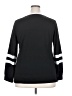 Automet Black 3/4 Sleeve T-Shirt Size 2X - photo 2
