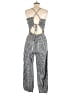 Free People 100% Cotton Checkered-gingham Black Jumpsuit Size XS - photo 2