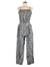 Free People 100% Cotton Checkered-gingham Black Jumpsuit Size XS - photo 1