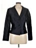 Kay Unger Black Silk Blazer Size 10 - photo 1