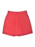 Skies Are Blue 100% Polyester Solid Red Shorts Size S - photo 1