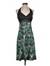 Athleta Paisley Teal Cocktail Dress Size S (estimated) - photo 1