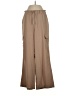 Assorted Brands 100% Polyester Brown Cargo Pants Size S - photo 1