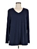 Basic Bae Blue Long Sleeve T-Shirt Size M - photo 1