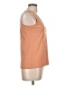Max Studio 100% Pima Cotton Orange Sleeveless Top Size L - photo 4