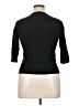 Nordstrom Collection Black Silk Pullover Sweater Size XL - photo 2