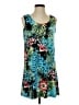 Jostar Tropical Teal Casual Dress Size S - photo 1