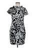Pendleton Graphic Black Casual Dress Size 6 Petite - photo 1