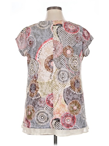 American Rag Cie Short Sleeve Blouse (view 2)