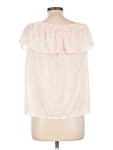 LC Lauren Conrad Short Sleeve Blouse (view 2)