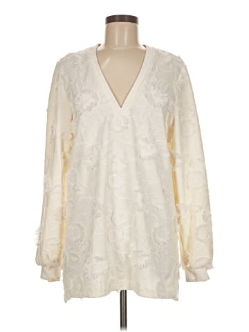 Pearl By Lela Rose Long Sleeve Blouse (view 1)
