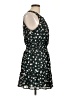 Socialite 100% Polyester Floral Black Casual Dress Size L - photo 4