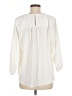 Pleione 100% Polyester Ivory 3/4 Sleeve Blouse Size M - photo 2