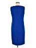 Albert Nipon Solid Blue Cocktail Dress Size 8 - photo 2