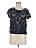 Express Outlet 100% Nylon Black Short Sleeve Top Size M - photo 1