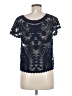 Express Outlet 100% Nylon Black Short Sleeve Top Size M - photo 2