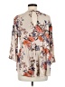 Unbranded 100% Rayon Tan 3/4 Sleeve Blouse Size M - photo 2