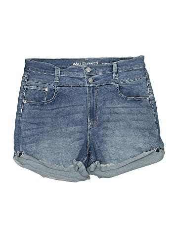 Wallflower Denim Shorts (view 1)