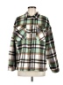 Collection By Cezele Plaid Green Fleece Size M - photo 1