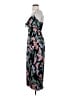 Lulus 100% Polyester Floral Black Cocktail Dress Size S - photo 5