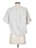 Unbranded Gray Silver Short Sleeve Blouse Size XS - photo 2