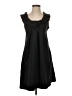 Zara Basic 100% Cotton Solid Black Casual Dress Size S - photo 1