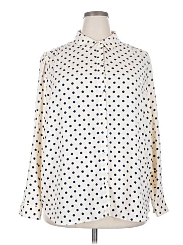 LC Lauren Conrad Long Sleeve Blouse (view 1)
