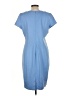 Talbots Solid Blue Casual Dress Size 12 - photo 2