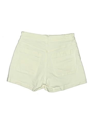 Madewell The Denim Emmett Short in Tile White: Patch Pocket Edition (view 2)