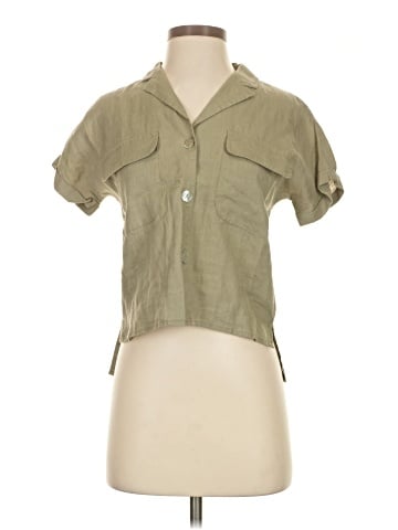 Tahari Short Sleeve Blouse (view 1)
