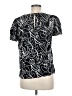 Sugarlips 100% Rayon Black Short Sleeve Blouse Size M - photo 2