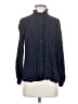 CAbi 100% Rayon Blue Long Sleeve Polo Size S - photo 1