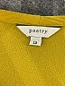 Poetry Yellow 3/4 Sleeve Blouse Size 12 - photo 7