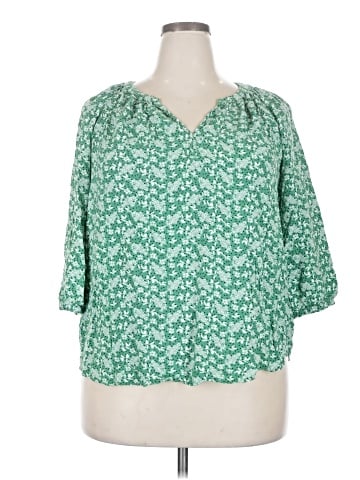 Jones & Co 3/4 Sleeve Blouse (view 1)