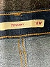 Levi's Solid Blue Jeans Size 18 - photo 4