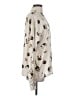 Assorted Brands Print Ivory Long Sleeve Blouse Size XS - photo 4
