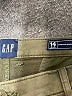 Gap Solid Green Khakis Size 14 - photo 7