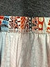 Unbranded 100% Polyester Print Orange Casual Skirt Size M - photo 4