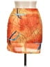 Unbranded Graphic Orange Casual Skirt Size L - photo 1