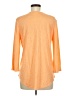 Chico's Orange 3/4 Sleeve Top Size Med (1) - photo 2