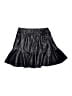 MNG Kids 100% Polyester Metallic Black Skirt Size 11 - photo 2