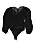Express 100% Polyester Black 3/4 Sleeve Blouse Size M - photo 2