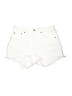 Levi's White Denim Shorts Size 28 waist - photo 1
